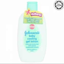 johnson cooling gel lotion